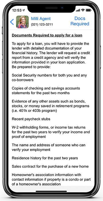Agent-Company Branded App-for Real Estate Companies and Lenders